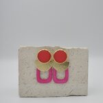 Lunes G&eacute;om&eacute;triques Magenta