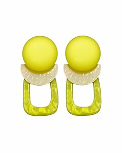 Lunes G&eacute;om&eacute;triques Lime