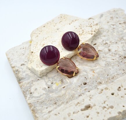 Petites Gouttes Aubergine