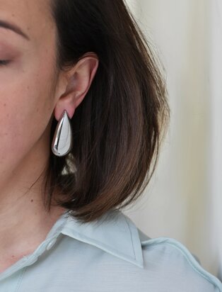 Grandes Gouttes Argentées: OUT OF STOCK