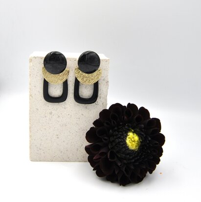 Lunes G&eacute;om&eacute;triques Noires