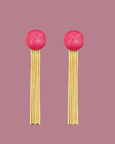 Petites Floches Fuchsia