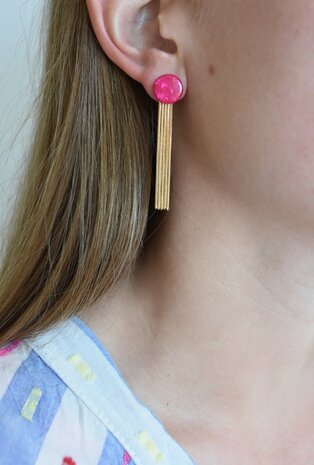 Petites Floches Fuchsia