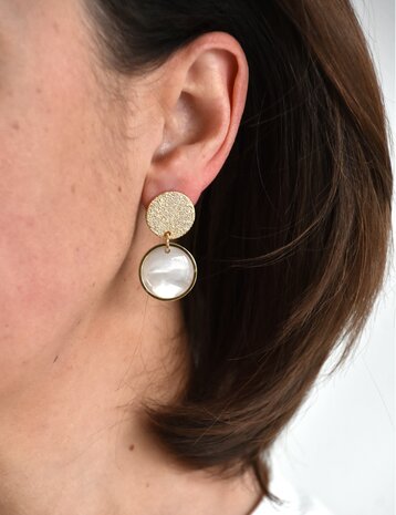 Rondelles Brillantes Blanches