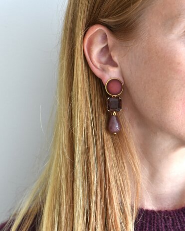 Brillantes Carr&eacute;es Aubergine: Levering vaanaf 25-9