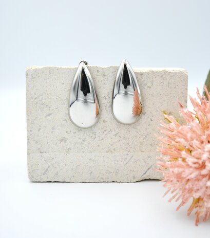 Grandes Gouttes Argentées: OUT OF STOCK