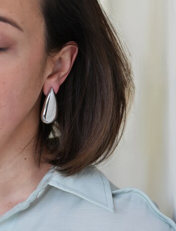 Grandes Gouttes Argentées: OUT OF STOCK