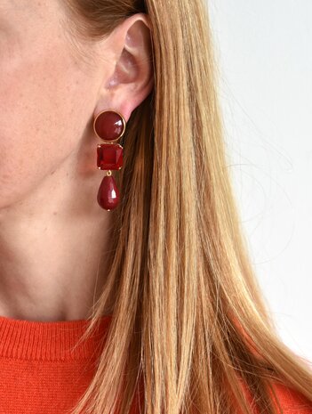 Brillantes Carr&eacute;es Vin Rouge: LAST ONE