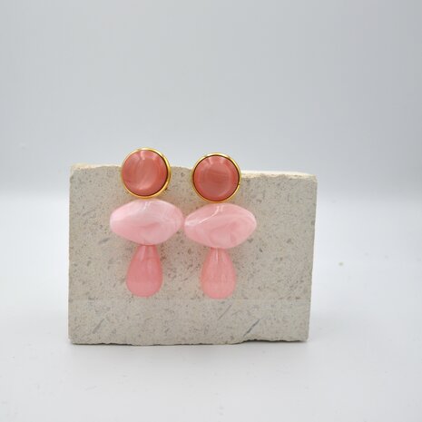 Pomel&eacute;e Rose Clip-on