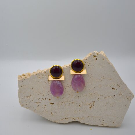 Barres Aubergine Clip-on