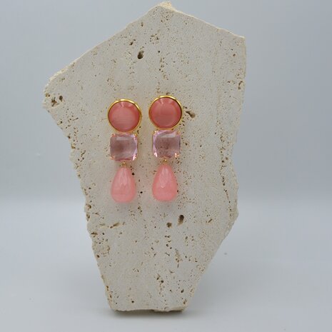 Brillantes Carr&eacute;es Roses