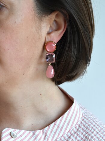 Brillantes Carr&eacute;es Roses