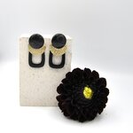 Lunes Géométriques Noires